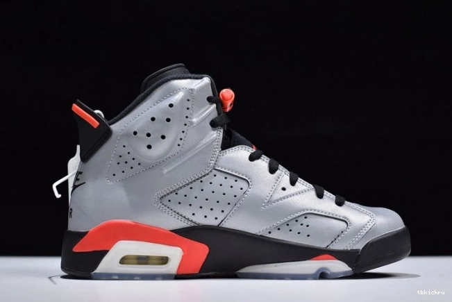 Rep TBkick CI4072-001 3M Reflective JSP 6 Air Jordan Infrared 0731